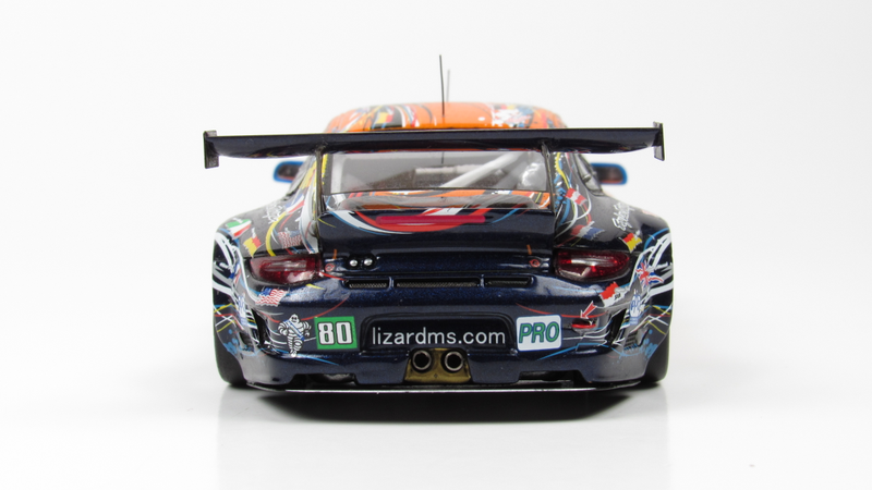 Illustration for article titled Flying Lizard Motorsports Porsche 911 GT3 RSR Art Car
